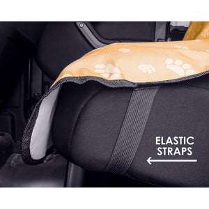 Pet Paw Print Seat Liner