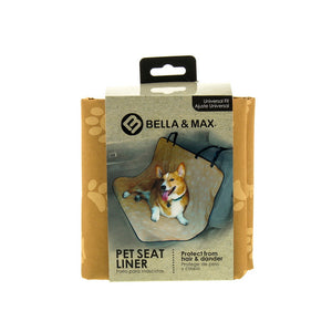 Pet Paw Print Seat Liner