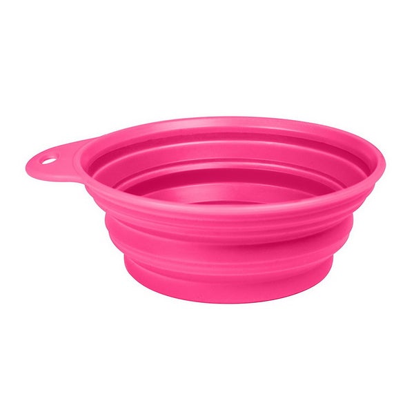 Collapsible Pet Bowl - Pink